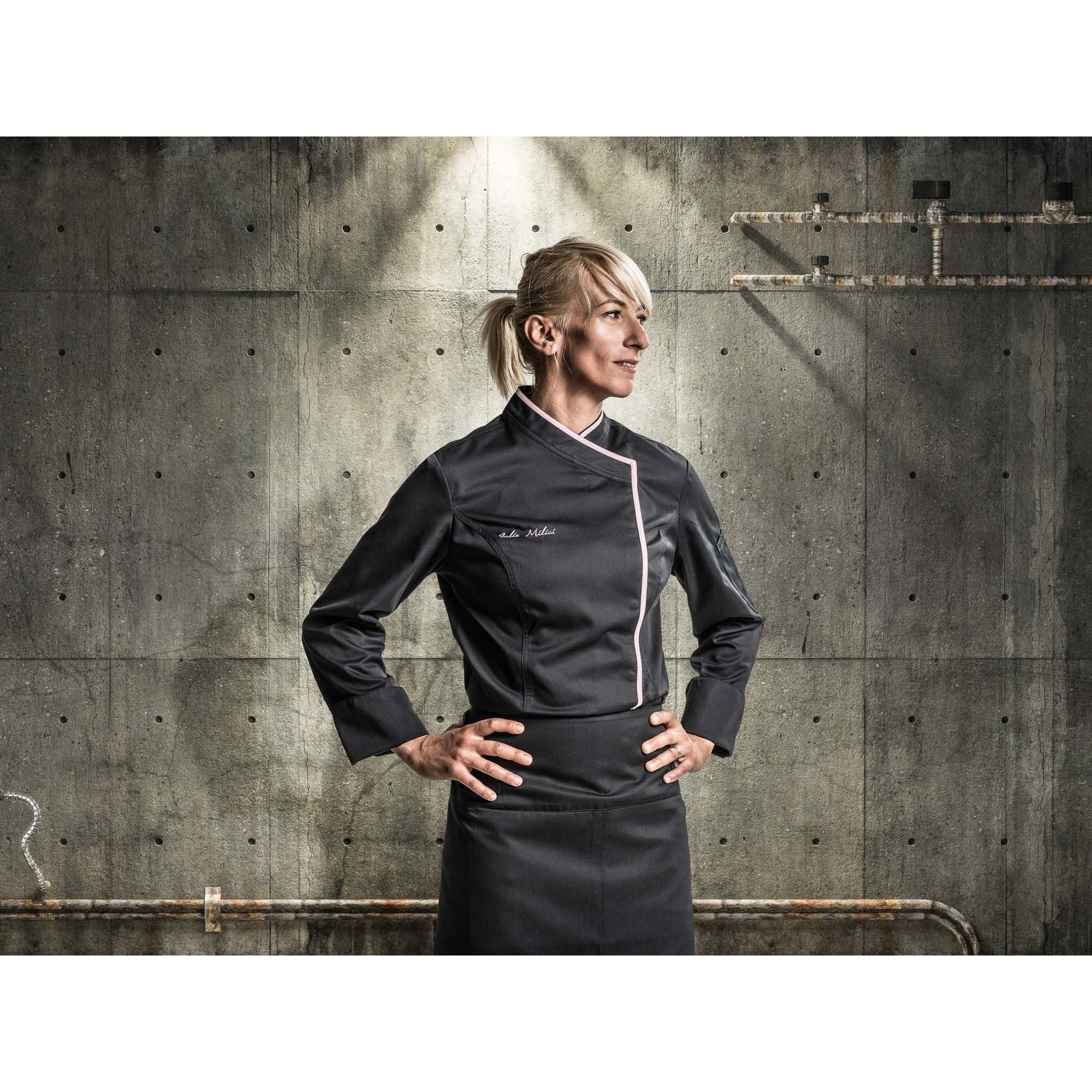 Designer women's chef coats best sale