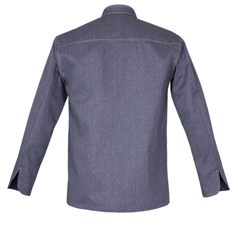 Veste de cuisine Murano Denim *    - Clement Design - Veste cuisine homme -  - La Guilde Culinaire